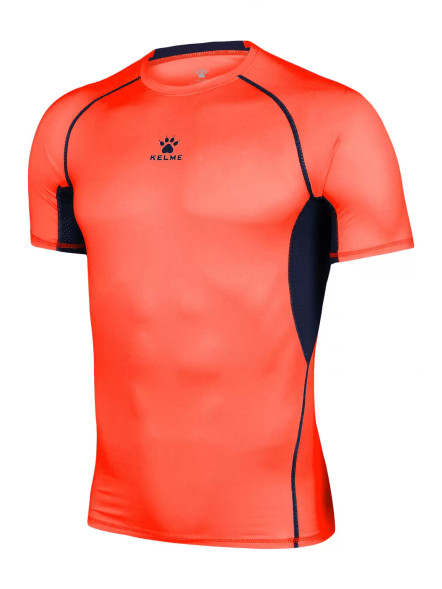 Термобелье (верх) KELME Men Short Sleeve Tights (Thin) Orange