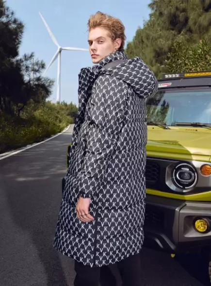 Пуховик KELME Medium Down Jacket Black