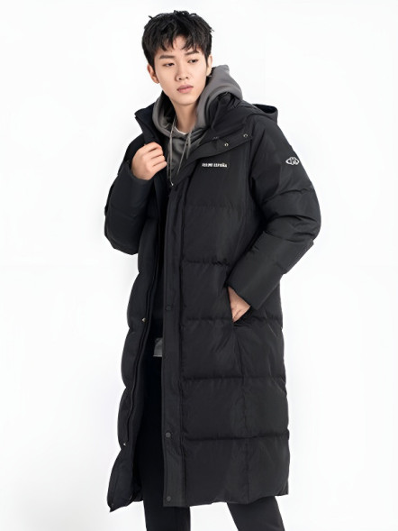 Пуховик KELME Medium Down Jacket Black