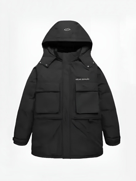 Пуховик KELME Medium Down Jacket Black