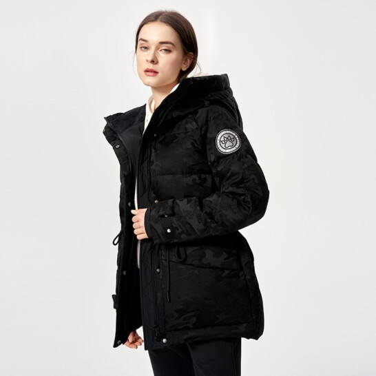 Пуховик KELME Medium Down Jacket Black