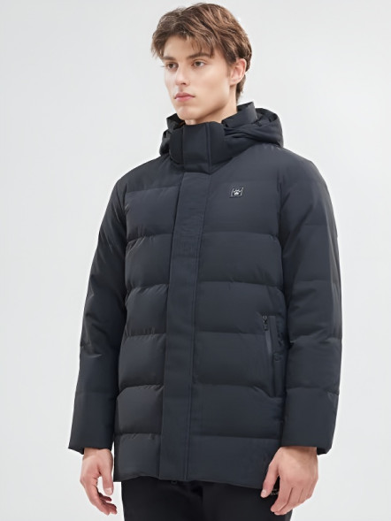 Пуховик KELME Medium Down Jacket Black