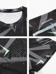 Футболка KELME Round Neck Short Sleeve T-Shirt Black