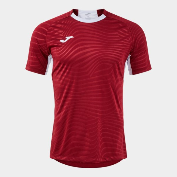 ФУТБОЛКА С КОРОТКИМ РУКАВОМ KICK PRO БОРДОВЫЙ БЕЛЫЙ