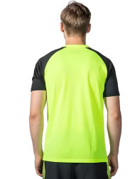 Футболка KELME Short Sleeve Football Shirt (Citric/Black)