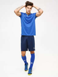 Футбольная форма KELME S/S Football Set (Blue/Dark Blue)