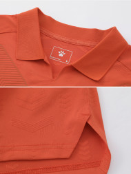 Футболка KELME Short-sleeved Polo Shirt Orange
