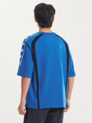 Футболка KELME Round Neck Short Sleeve T-Shirt Light Blue