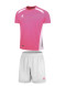 Футбольная форма KELME Short Sleeve Football Set (Pink/White)