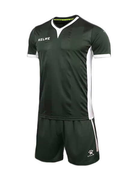 Футбольная форма KELME Short Sleeve Football Uniform Dark Green