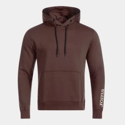 SUDADERA CON CAPUCHA UNIVERSITY MARRÓN