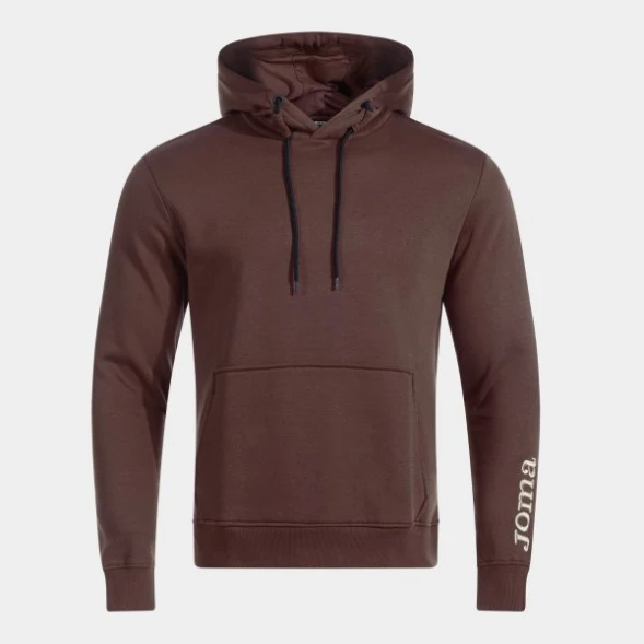 SUDADERA CON CAPUCHA UNIVERSITY MARRÓN
