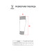 Гольфы футбольные JOGEL MATCH FOOTLESS SOCKS, белый