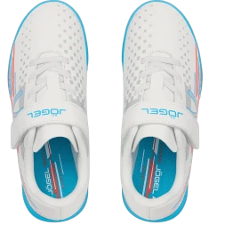 Бутсы многошиповые JOGEL Evofly TF Talant White/blue, детский