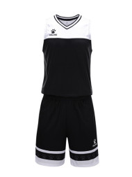 Детская баскетбольная форма KELME Children's Basketball Uniform Black