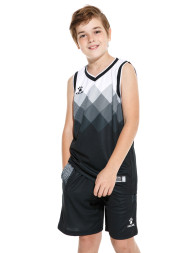 Детская баскетбольная форма KELME Children's Basketball Uniform Black