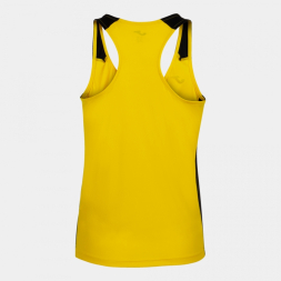 Майка на бретельках RECORD II Желтый-черный