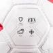 Мяч футб. TORRES Junior-3, F323803, р.3,глянц.ПУ, 4 сл, 32 п,руч.сш,бел-крас-жел
