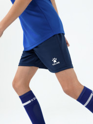 Детская футбольная форма KELME Short-Sleeved Football Suit (Blue/Dark Blue)