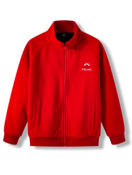 Детская олимпийка KELME Boys Cardigan Sweater Red