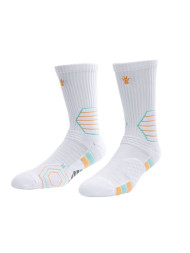 Носки KELME Basketball Socks (White/Orange)