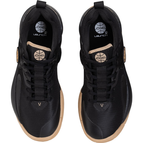 БЕЗ УПАКОВКИ Кроссовки баскетбольные JÖGEL Launch LOW, Black/gold