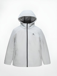 Пуховик KELME Hooded Down Jacket Grey