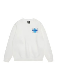 Свитшот KELME Knit Crew Neck Sweater White