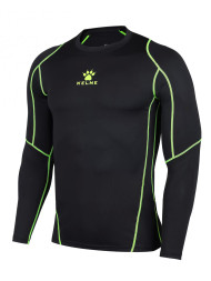 Термобелье (верх) KELME Men's Long Sleeve Tights Black