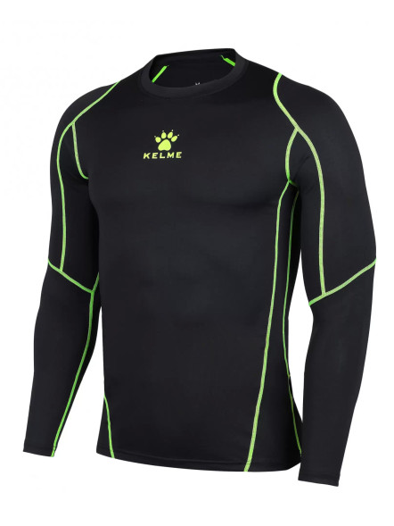 Термобелье (верх) KELME Men's Long Sleeve Tights Black