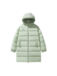 Детский пуховик KELME Children'S Long Down Jacket Green
