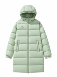 Детский пуховик KELME Children'S Long Down Jacket Green