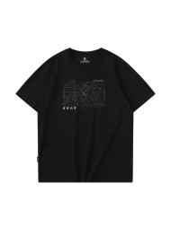 Футболка KELME Round Neck T-Shirt Black