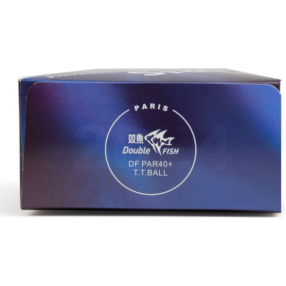 СЦ*Мяч для наст  тенниса DOUBLE FISH PARIS 2024 Olympic Games 3***,PAR40+, ITTF Appr,ABS,уп 6 шт