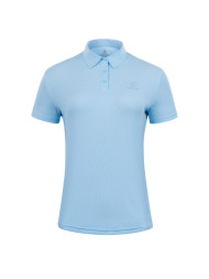 Футболка-поло KELME Ladies Short Sleeve Polo Shirt Light Blue