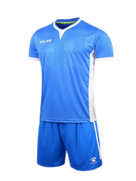 Футбольная форма KELME Short Sleeve Football Uniform Blue
