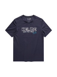Футболка KELME Round Neck Short Sleeve T-shirt Blue