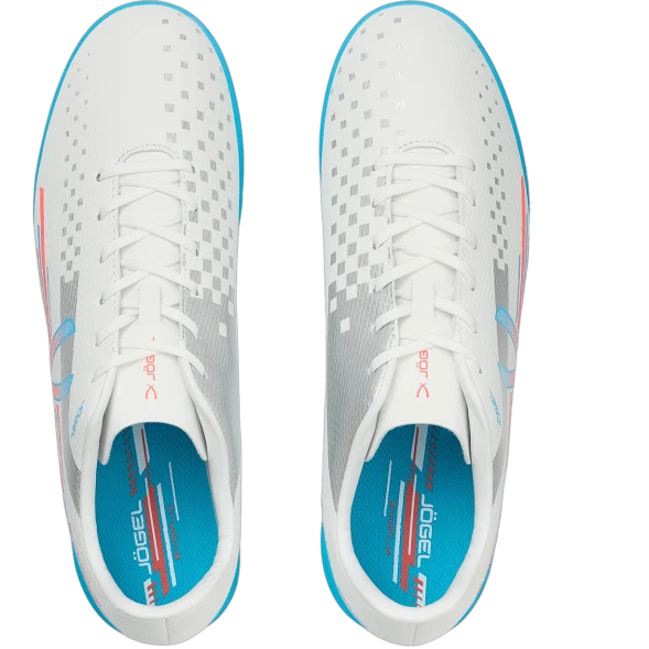 Бутсы многошиповые JOGEL Evofly TF Talant White/blue