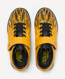 БЕЗ УПАКОВКИ Бутсы многошиповые JOGEL Rapido TF Yellow/black, детский