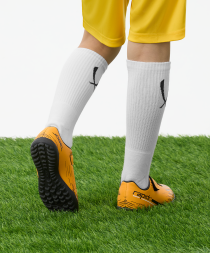 БЕЗ УПАКОВКИ Бутсы многошиповые JOGEL Rapido TF Yellow/black, детский