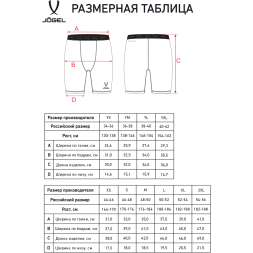 Шорты компрессионные JOGEL CAMP PerFormDRY Tight Short, желтый