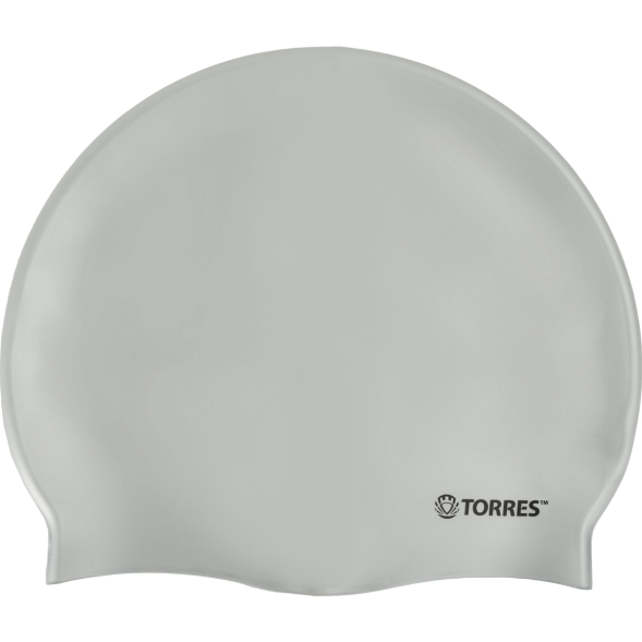 Шапочка для плавания TORRES No Wrinkle, SW-12203BK, черный, силикон