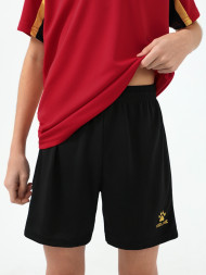 Детская футбольная форма KELME Short-Sleeved Football Suit (Red/Black)