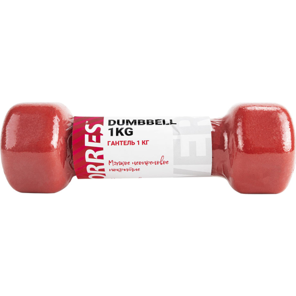 Гантель TORRES PL550105, вес 0.5 кг, 1 шт