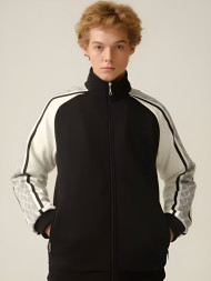 Олимпийка KELME Knitted Coat (Black/White)