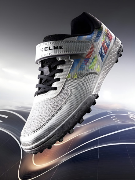 Детские шиповки KELME Children's Soccer Shoes (TF) Grey