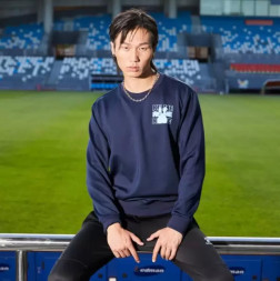 Свитшот KELME Knit Crew Neck Sweater Dark Blue