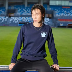 Свитшот KELME Knit Crew Neck Sweater Dark Blue
