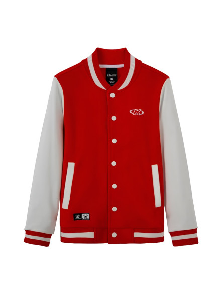 Бомбер KELME Knitted Coat (Red/White)