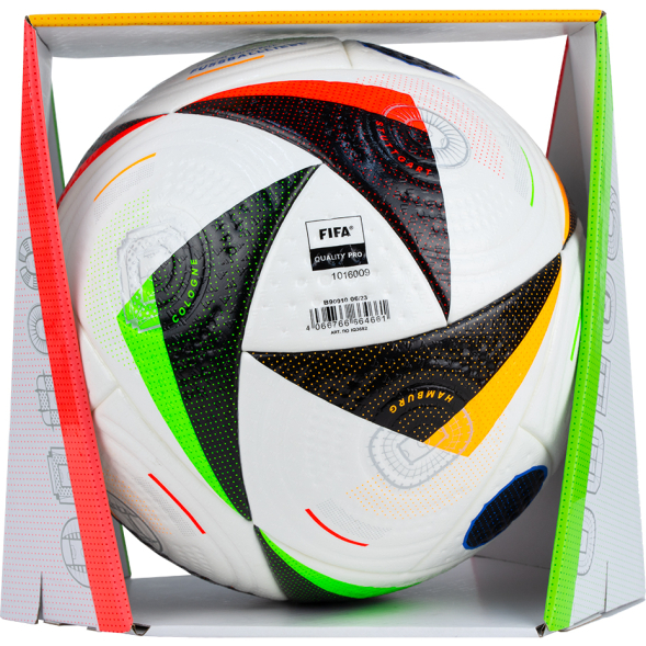 Мяч футбольный ADIDAS EURO 24 Fussballliebe PRO IQ3682, размер 5, FIFA Quality Pro